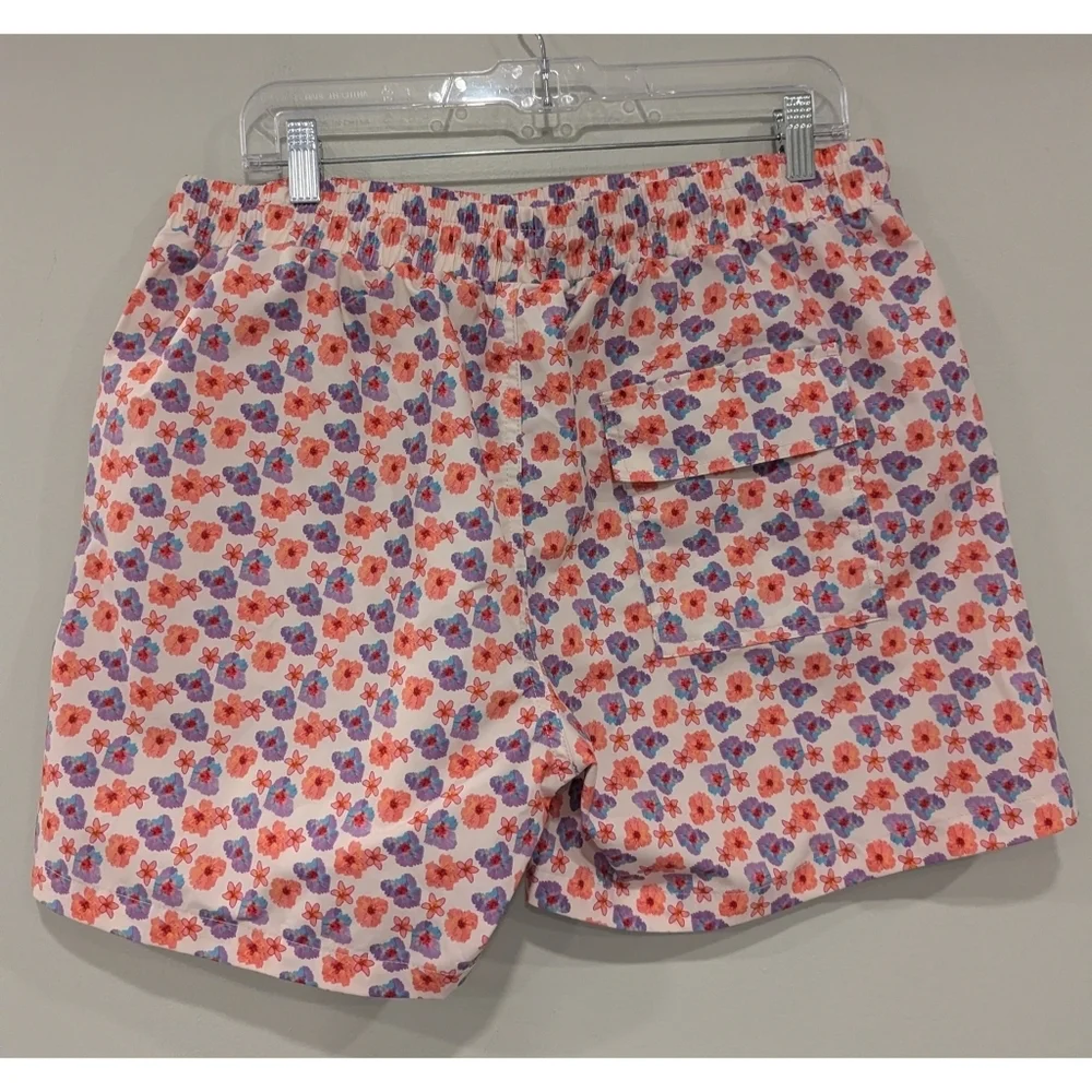 Strawberry Milk Mob Paloma Floral Swim Shorts Size XL